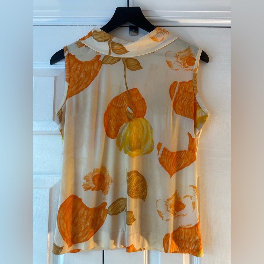 Vintage Mendota 60’s/70’s Floral Collared Blouse.
